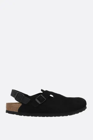Tokio II flat slingbacks in suede (Narrow Fit)