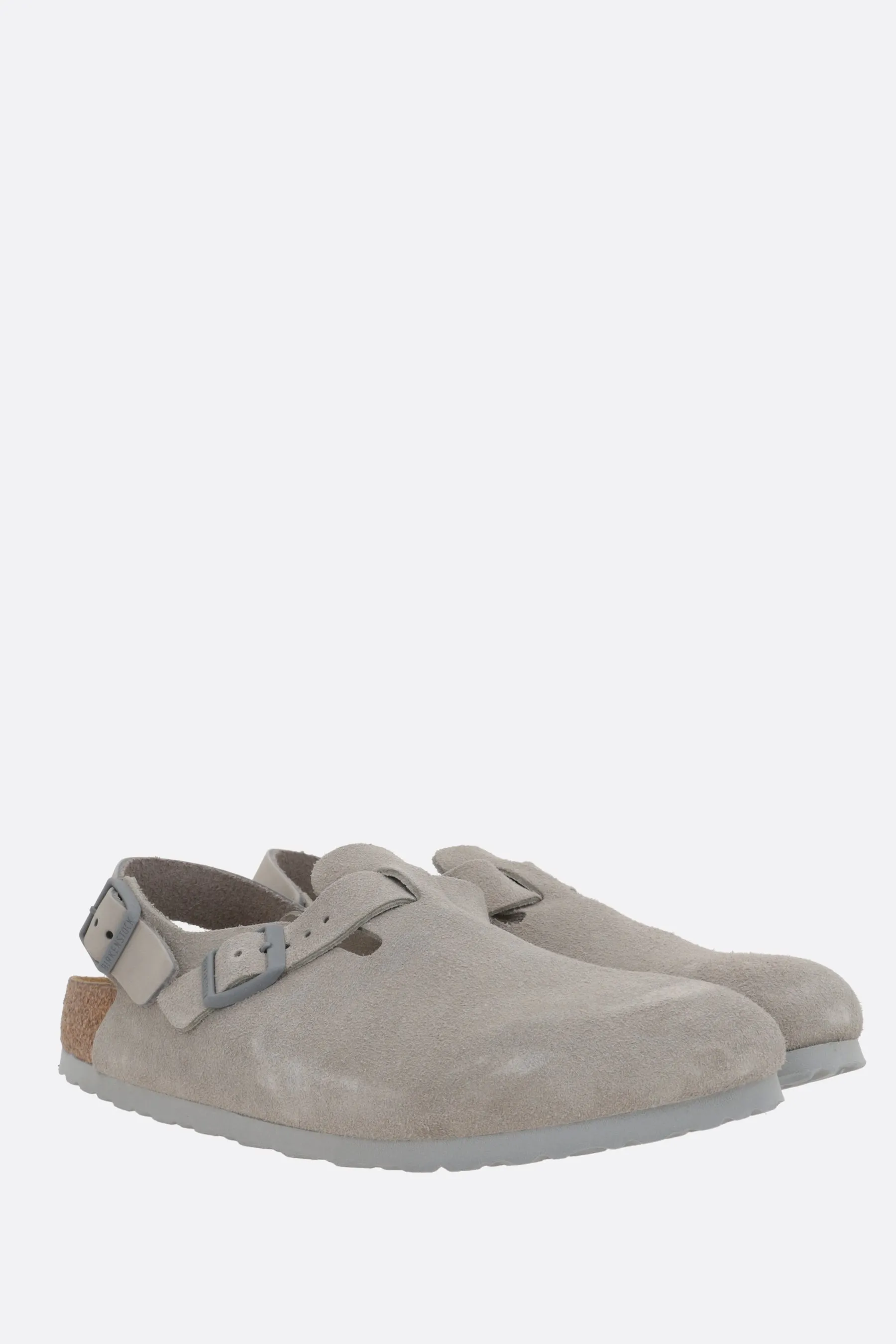 Tokio II flat slingbacks in suede (Narrow Fit)