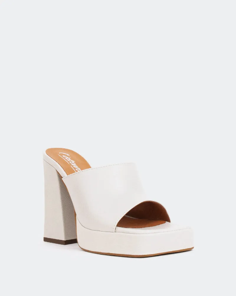 Vendome Off White Leather