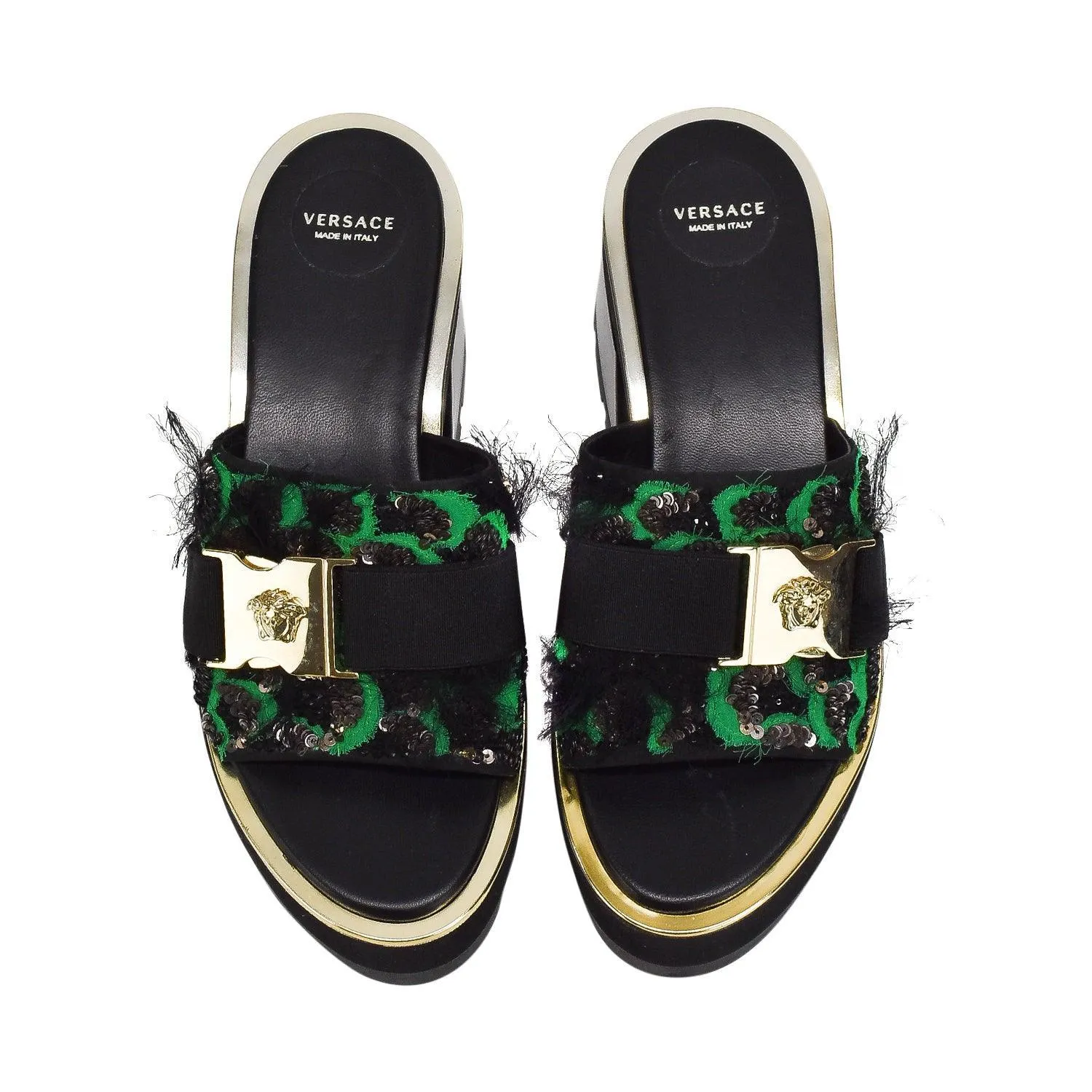 Versace Platform Mules - Women's 36