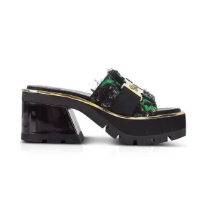 Versace Platform Mules - Women's 36
