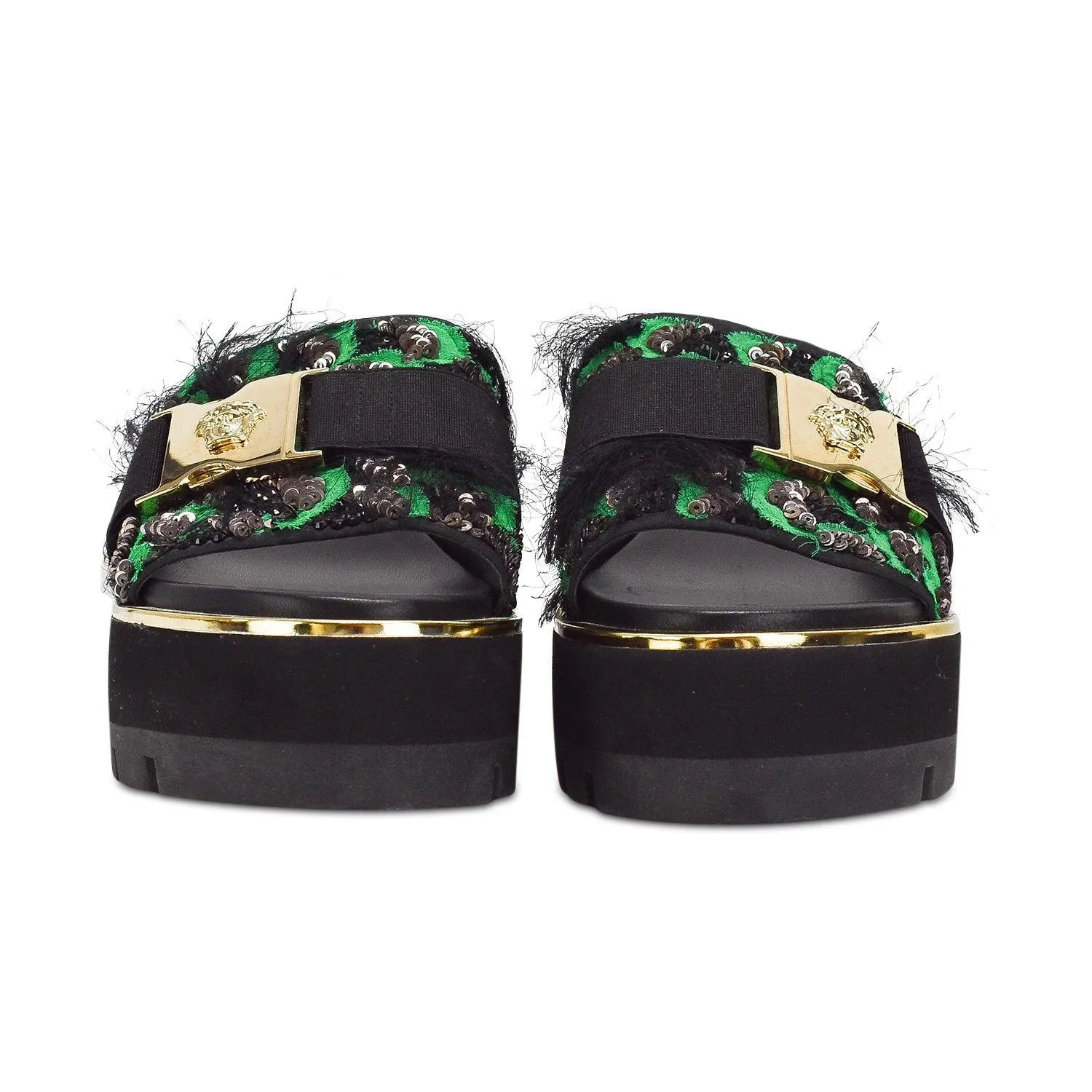 Versace Platform Mules - Women's 36