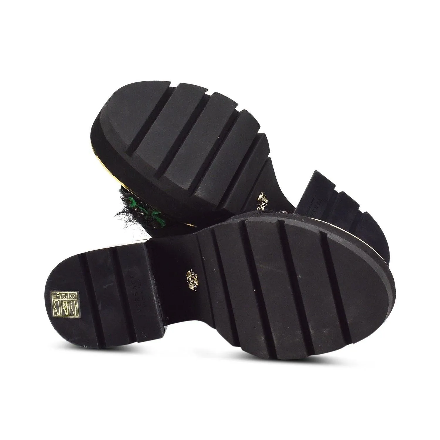 Versace Platform Mules - Women's 36