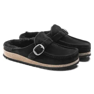 Women's Buckley Shearling Slip On Shoes In Black