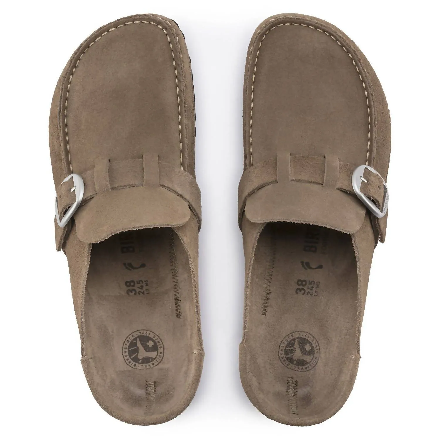 Women's Buckley Slip On Shoes In Gray Taupe