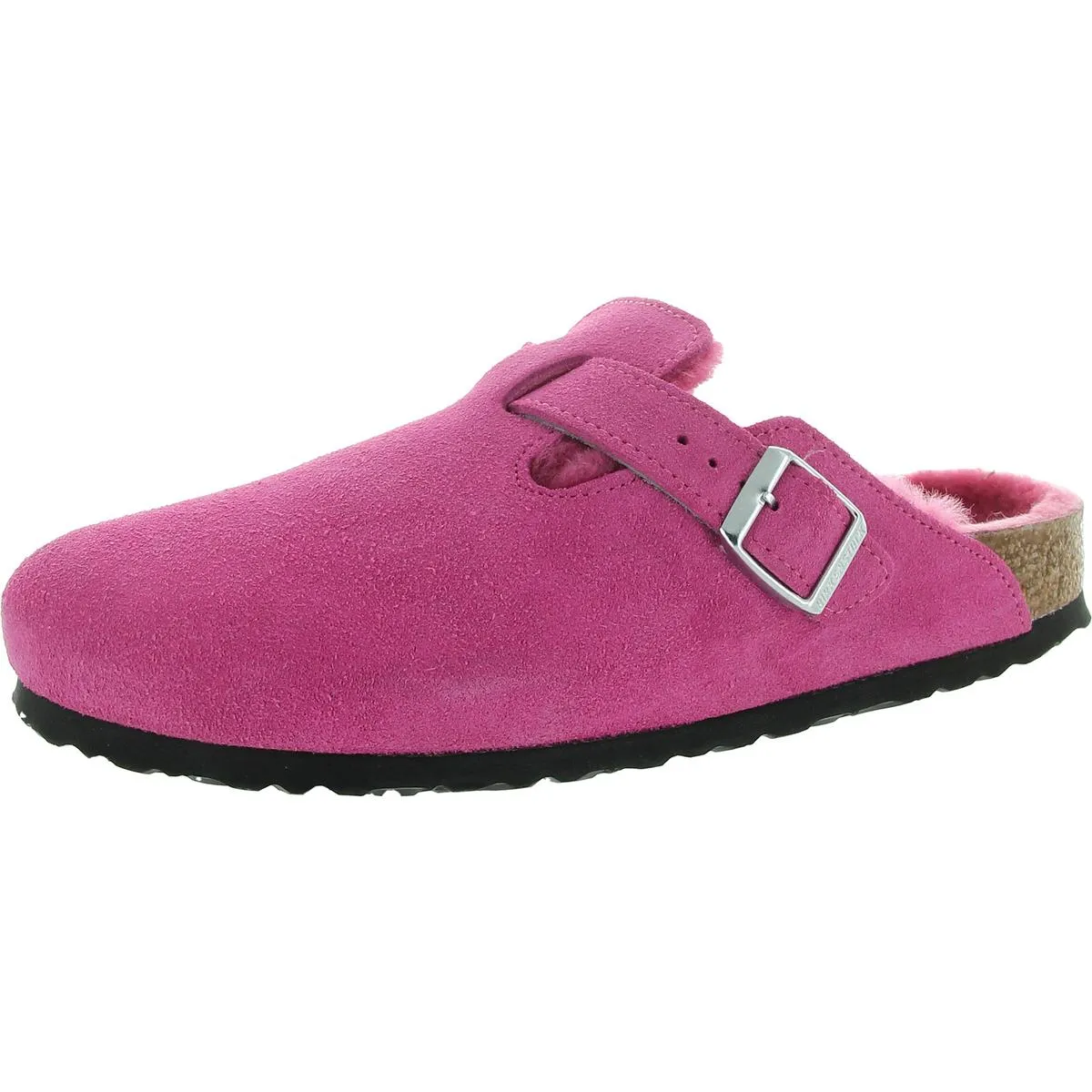 Womens Slip On Fur Mules