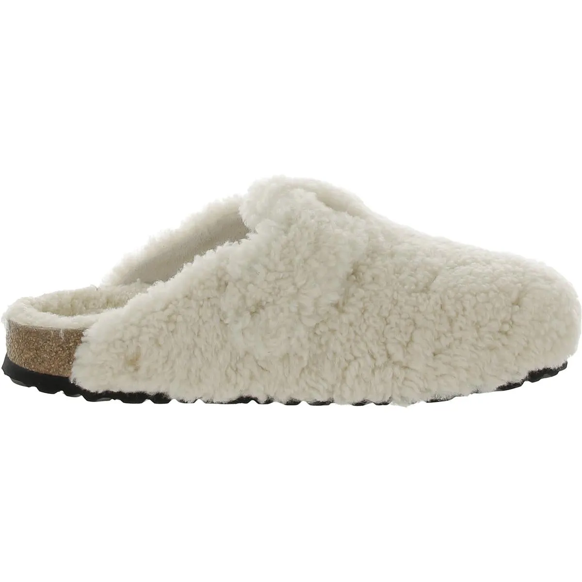 Womens Slip On Fur Mules
