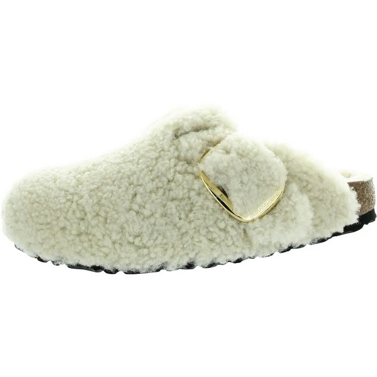Womens Slip On Fur Mules