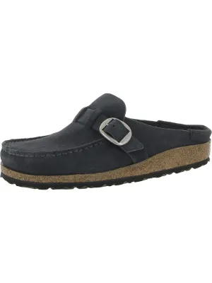 Womens Suede Slip On Mules