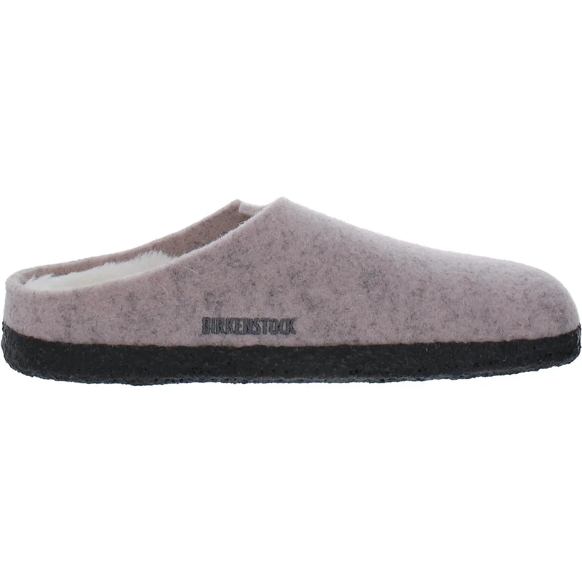 Zermatt Rivet Womens Solid Wool Mules